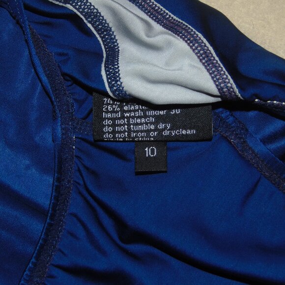Orca Blue Silver Swimsuit 10 - Picture 6 of 8